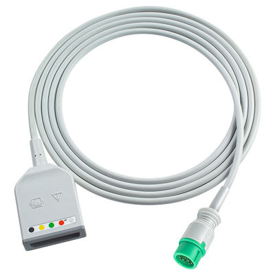 Mindray Datascope 12Pin 5Lead EKG Trunk Adaptörü Kablosu 0010-30-42719 009-004728-00 EKG Uzantı Kablosu