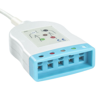 P-hilips 8pin EKG Adaptörü Kablosu EKG Kablosu M1600A 989803104011 EKG Uzantı kabloları