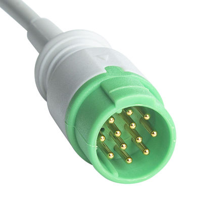 Biolight 12 pin EKG Adaptörü Kablosu EKG Kablosu M7000 M8000A M8500 M9500 EKG Uzantı kabloları