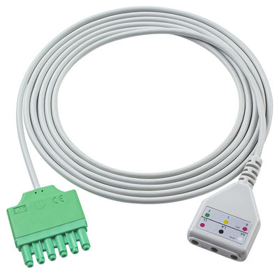 Siemens Drager Infinity M540 EKG Kütük Adaptörü Kablosu Draeger EKG Kablosu Din Stili EKG Uzantı kabloları