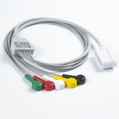 Uyumlu GE SEER 1000 Leadwire seti 2104816-001 GE Seer 5 Lead IEC Snap 2067634-019 (1 adet sipariş 1 adet ücretsiz)