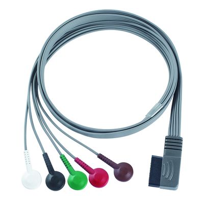 PH EKG Telemetri Leadwire - M4725A EKG Holter Kablosu 350-0173-03 için uyumludur