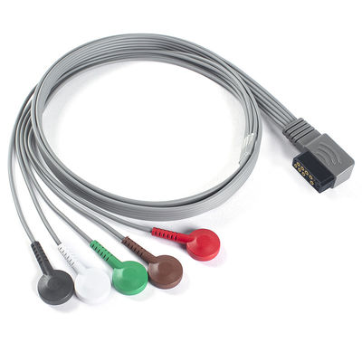 PH EKG Telemetri Leadwire - M4725A EKG Holter Kablosu 350-0173-03 için uyumludur