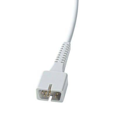Gri Kısa Yetişkin SpO2 Sensörü Contec CMS60C/CW/D/DW CMS60 PM50 PM60D için Soft Tip 1M