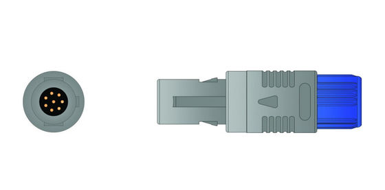 Veterinerlik 3.0M için N1/N2/N3/N4/N5/N 8Pin için Uyumlu Utas Apollo Hayvan SpO2 Testi