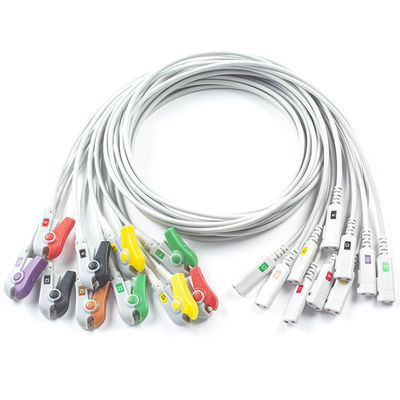 Konmed EKG Kurşun Latekssiz 10Lead EKG Tanı Kablosu IEC Grabber ile uyumludur