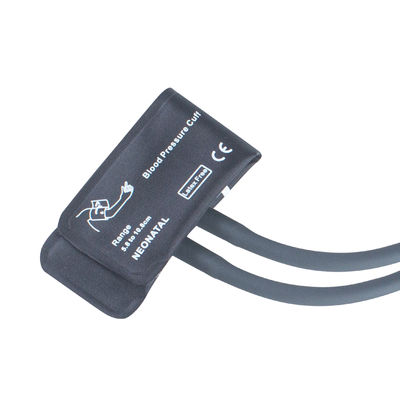 Neonat NIBP Manşet Bladderless Double Tube 5.8-10.8cm Naylon Manşet