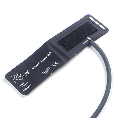 Bebek NIBP Manşeti Mesanesiz Tek Tüp 9-14.8cm Naylon Manşet
