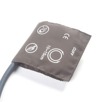 Tek kullanımlık Bebek NIBP Manşet Tek tüp 10-15cm TPU Manşet Kahverengi M1571A 989803104141