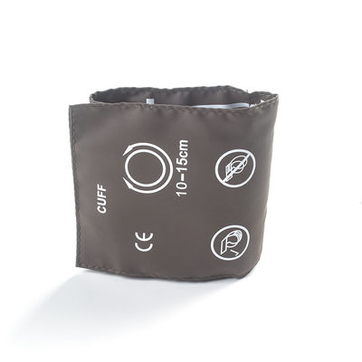 Tek kullanımlık Bebek NIBP Manşet Tek tüp 10-15cm TPU Manşet Kahverengi M1571A 989803104141