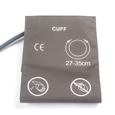 Küçük Yetişkin NIBP Manşet Tek Tüp 20.5-28cm TPU Manşet Kahverengi M1573A 989803104161
