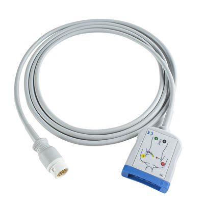 Uyumlu P-Hilips EKG Trunk Kablosu - M1663A 78352C, 78354C, 78834C, 867036 için, HeartStart MRx, IntelliVue
