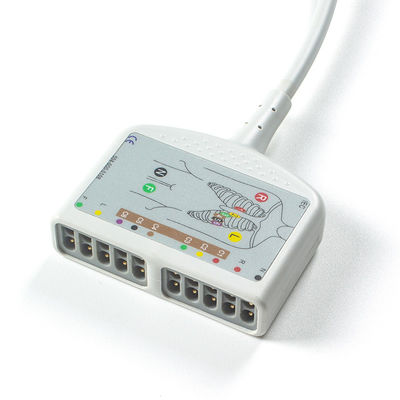 Yumuşak GE Sağlık Marquette EKG Trunk Kablosu 22341809 Yetişkin/Pediatrik İzleme için