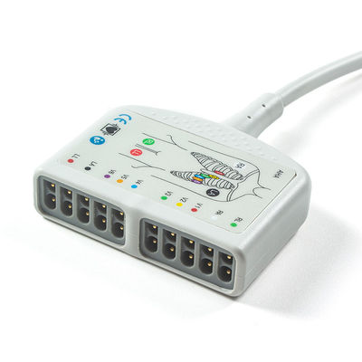 Kardiosys EK36 EK403 EK41 EK413 EK43 EK512 EK53 için latekssiz 10Lead EKG Kablosu