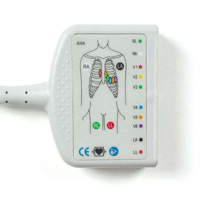 OD6mm 2.2M P-Hilips EKG Kablosu M1770A M1771A M1772A Sayfa Yazarı 100 Sayfa Yazarı 200