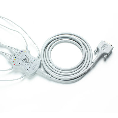 Orijinal Mindray EKG 12Lead Elektrokardiogram Kablosu 040-001644-00 BeneHeart R12, BeneHeart R3