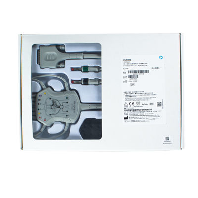 Orijinal Mindray EKG 12Lead Elektrokardiogram Kablosu 040-001644-00 BeneHeart R12, BeneHeart R3