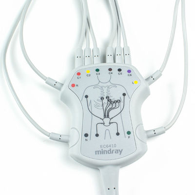 Orijinal Mindray EKG 12Lead Elektrokardiogram Kablosu 040-001644-00 BeneHeart R12, BeneHeart R3
