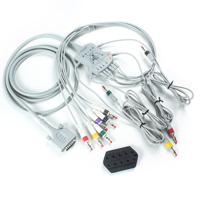 Orijinal Mindray EKG 12Lead Elektrokardiogram Kablosu 040-001644-00 BeneHeart R12, BeneHeart R3