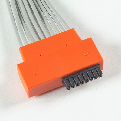 Kardiolin Touch EKG 10Lead EKG Kablosu IEC Snap Gri ve Turuncu TPU ile