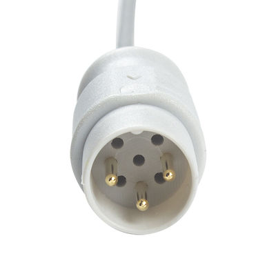 3.0M PVC Hava Kalkanı Sıcaklık Adaptörü Kablo Dörtgen Bağlantılı Çift Pin Bağlantısı Yakın