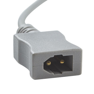 3.0M PVC Hava Kalkanı Sıcaklık Adaptörü Kablo Dörtgen Bağlantılı Çift Pin Bağlantısı Yakın