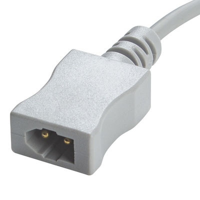 3.0M PVC Hava Kalkanı Sıcaklık Adaptörü Kablo Dörtgen Bağlantılı Çift Pin Bağlantısı Yakın