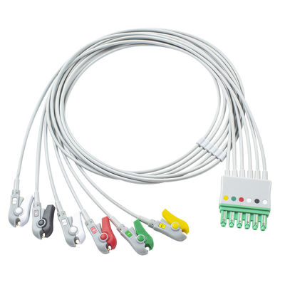 S-iemens Draeger Drager MP03405 EKG Kurşun Kabloları 6 Kurşun Kablo Yakalayıcı M300 Infinity M540 MultiMed Plus IEC Klip