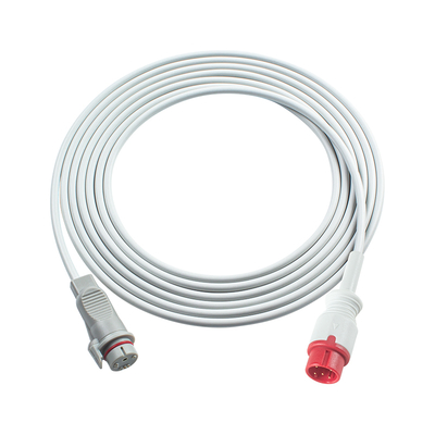 BARD IBP Adaptör Kablosu 8 Pin Edward Argon BD Abbott BB PVB Utah Medex Mindray Bağlayıcısı IBP Transducer Uzantı Kablosu