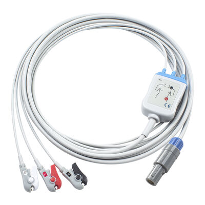 Biosys EKG Kablosu ve leadwire'ları 6 pin BPM-103 EKG kablosu