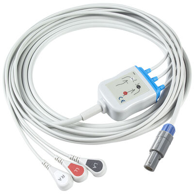 Biosys EKG Kablosu ve leadwire'ları 6 pin BPM-103 EKG kablosu