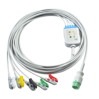 Creative 12K 6pin EKG Kablosu ve kurşun kabloları