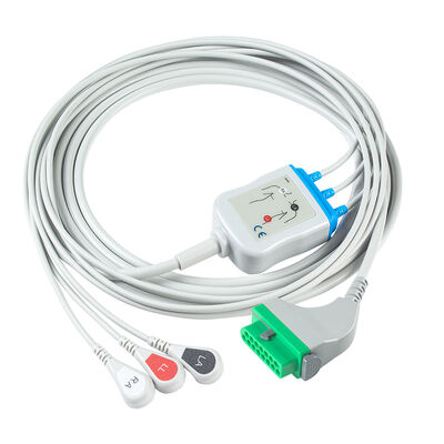 Fukuda Denshi CIO-07CTP-5NA CIO-07CTP-3NA EKG Kablosu 15Pin DSL-8001 DSL-8001R Dynascope DS-8100 DS-8200 DS-8500