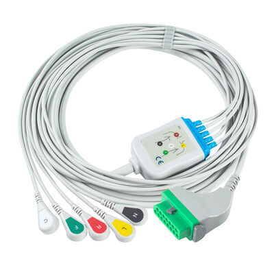 Fukuda Denshi CIO-07CTP-5NA CIO-07CTP-3NA EKG Kablosu 15Pin DSL-8001 DSL-8001R Dynascope DS-8100 DS-8200 DS-8500