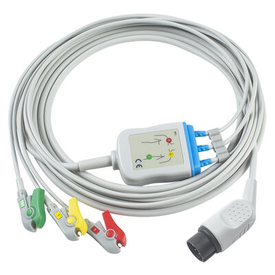 NihonKohden OEC-6102A 8Pin EKG Kablosu ve kurşun kabloları