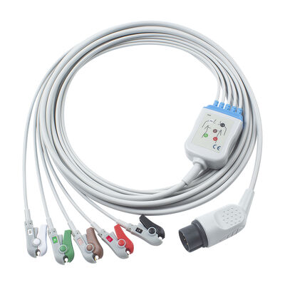 NihonKohden OEC-6102A 8Pin EKG Kablosu ve kurşun kabloları