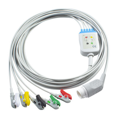Ph 43100A 8Pin EKG Kablo ve kurşun kablolar hp CodeMaster XL+ defibrilatör makinesi
