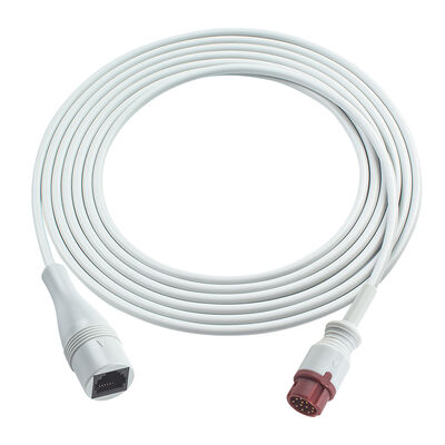 Bistos IBP Adaptör Kablosu 12Pin Edward Argon BD Abbott BB PVB Utah Medex BT-710 BT-720 BT-740 BT-770 BT-780 için Mindray Bağlayıcısı