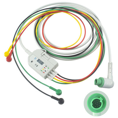 Stryker M-edtronik Fizik kontrolü LIFEPAK 12 120 15 Defibrilatör EKG EKG Kablo ve kurşun teller 11111-000018 11111-000020