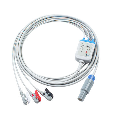 Huntleigh 8Pin Çok Parametreli Monitör Smartsigns Kompakt 300 500 EKG Kablosu EKG Kabloları ve Leadwires