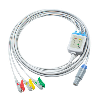 Huntleigh 8Pin Çok Parametreli Monitör Smartsigns Kompakt 300 500 EKG Kablosu EKG Kabloları ve Leadwires