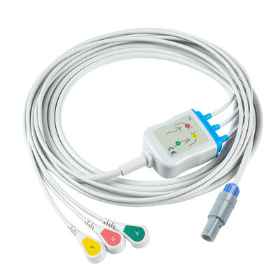 Huntleigh 8Pin Çok Parametreli Monitör Smartsigns Kompakt 300 500 EKG Kablosu EKG Kabloları ve Leadwires