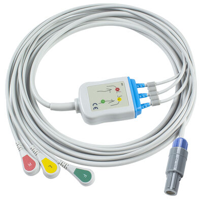 Samsung 7pin 3Lead tek parça EKG Kablosu ve kabloları