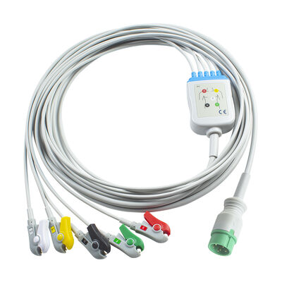 Zoncare PM7000D 3/4/5Lead EKG Kablosu ve leadwires