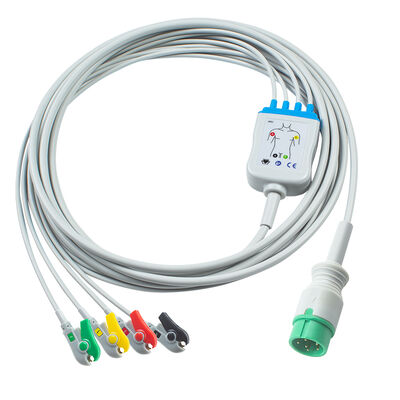 Zoncare PM7000D 3/4/5Lead EKG Kablosu ve leadwires