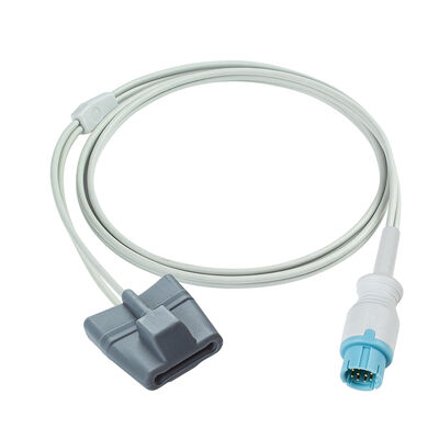 Uyumlu LEPU Creative Aiview V12 V10 PH10 PH12 VX VS 10Pin SpO2 Sensör Kablosu 2.5 M Uzunlukta