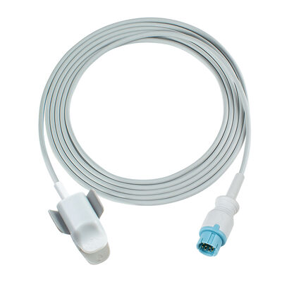 Uyumlu LEPU Creative Aiview V12 V10 PH10 PH12 VX VS 10Pin SpO2 Sensör Kablosu 2.5 M Uzunlukta