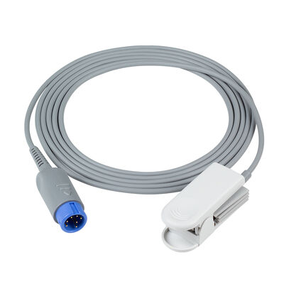 Edan 7 Pin V5 V8 IM20 IM3 IM3X IM10X IM12 Tek Yönlü Yetişkin Parmak Klipsli SpO2 Sensörü 02.57.225029