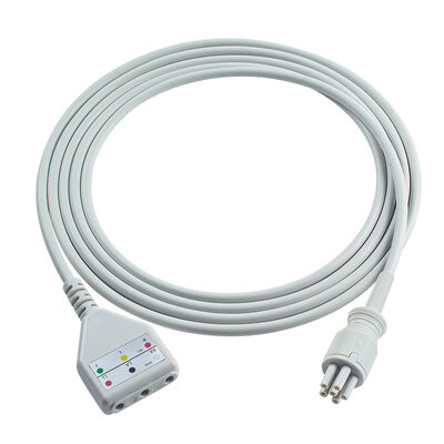 Omron > Colin 6Pin Connector 3 5Lead EKG Trunk Adaptör Kablosu MC039-55 EKG Uzantı Kabloları Din Stili