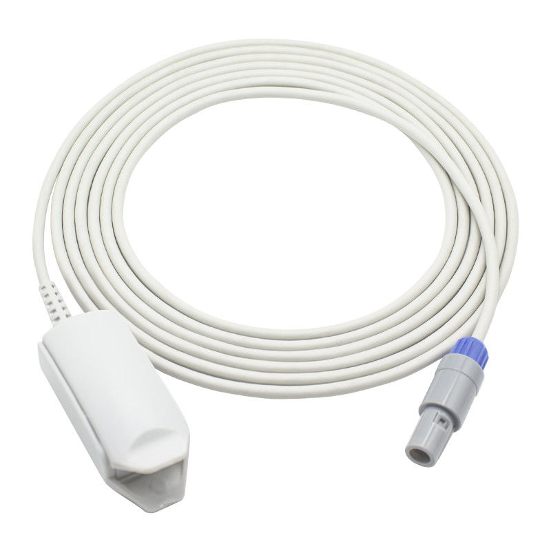 3.00M TPU Yeniden Kullanılabilir SpO2 Sensörü 3F IRIS300 Phoene PM8300 Yetişkin Parmak Klipsi 6Pin